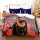 thumbnail image 1 of v1042 Bed Sheets Juice Wrld Bedding Set Print Duvet Cover Set with Pillowcases Home Textile Single Double Twin Full Queen King Size Bedclothes 3-Piece Bedding Set (1 Duvet Cover + 2 Pillow Shams) Bed, 1 of 5