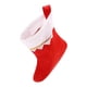 thumbnail image 3 of Medias Navidad Decoración Colgante Blanco y Rojo, 3 of 3