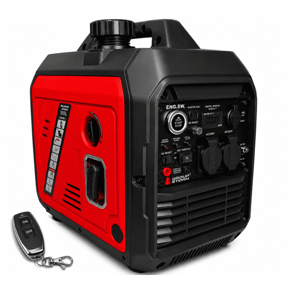 Generador Inverter Insonoro 4500w Profesional