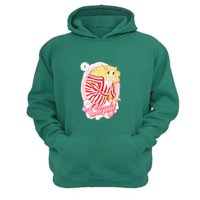 Genérico - Polerón Canguro Candy Verde Aguamarina Talla L Unisex