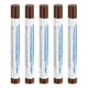 thumbnail image 1 of Uxcell 5 piezas de palitos de relleno de madera, crayones de cera para retoque de muebles, reparación de arañazos, grietas, agujeros, mesa, suelo de madera, Nogal 2, 1 of 7