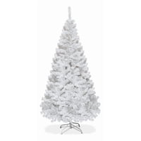 Arbol Navidad Artificial 1.60M Frondoso Blanco Pino Jardimex