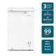 thumbnail image 3 of Congelador Freezer Fensa Horizontal 99L Frío Directo Z100D, 3 of 8
