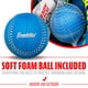 thumbnail image 5 of Guante de teeball/béisbol Franklin Sports Neo-Grip de 9 pulgadas, azul, 5 of 9