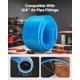 thumbnail image 3 of Kit de línea de compresores de aire VEVOR 200 pies x 3/4 HDPE, aluminio azul, 3 of 9