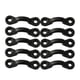 thumbnail image 3 of Kit De Ojo De Almohadilla Para Kayak, 10 Piezas, Bucles De Amarre Para Canoas, Barco, Kayak, Negro, 3 of 5