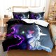 thumbnail image 1 of Ranboo Bedding Set Bed Set Aldult Kid Bedroom Duvetcover Sets Kawaii bed sheet set, 1 of 5