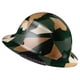 thumbnail image 2 of Hard Hat LIFT SAFETY DAX, fibra de carbono, ala completa, Jungle Camo, 2 of 6