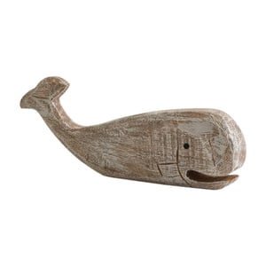 Bothyi - Escultura De Ballena De Madera, Regalo De Cumpleaños, Centro De Mesa, Estatua De Mesa Tallada