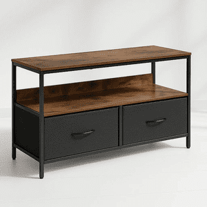 Klik Muebles - Rack De Tv Rústica Con Organizador