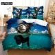 thumbnail image 1 of Dog Digital Bedding Sets Home Bedclothes Super Cover Pillowcase Comforter Textiles Bedding Set bed cover set Bed Sheets, 1 of 5
