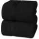 thumbnail image 1 of Toalla de baño Utopia Towels Luxurious Jumbo, 100% algodón, 600 g/m², negra, 1 of 5