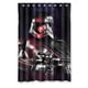 thumbnail image 1 of Cortina de ducha de Star Wars, juego de cortinas de baño con ganchos, tamaño 48 x 72 pulgadas, 1 of 3
