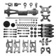 thumbnail image 2 of Wltoys 144001 Rc Car Upgrade Kit De Metal Piezas Accesorios De Eje De Transmisión De Brazos Gris, 2 of 5