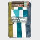 thumbnail image 3 of Set de Baño 15pcs Franjas Petróleo Verde Azul – Doral, 3 of 3