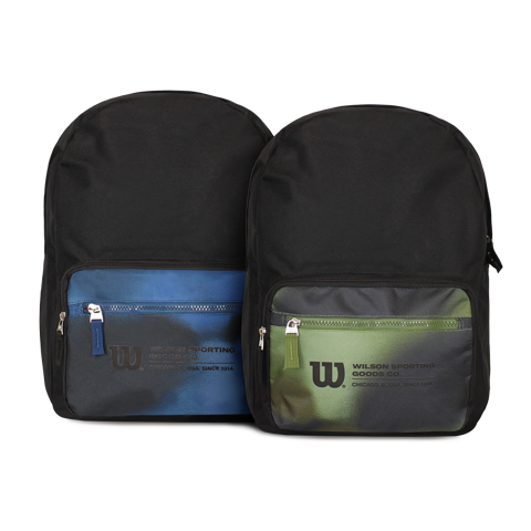 Pack Wilson 2 Mochilas Portland Verde Y Azul