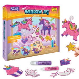 Kit De Pintura De Juguete Con Forma De Unicornio Para Decoración De Ventanas Imagimake Con Atrapasol