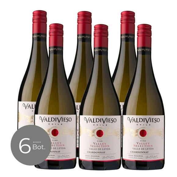 Pack x6 Vino Valdivieso VS Chardonnay 750 cc