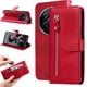 thumbnail image 1 of Funda con Cremallera para Realme 13 Pro Plus 5G, Carcasa Cartera de Cuero PU con Soporte y Tarjetero, 1 of 6