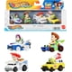 thumbnail image 1 of Coches fundidos a presión RacerVerse de Toy Hot Wheels 1:64 con personajes pop, 1 of 6