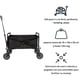 thumbnail image 2 of Carrito Compras Feria Plegable Ideal Camping negro, 2 of 2