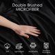 thumbnail image 4 of Juego de funda de edredón Hearth & Harbor Queen de 3 piezas - Negro, 4 of 9