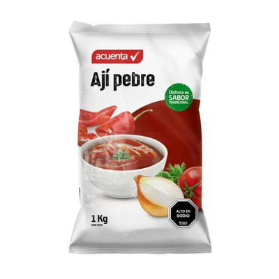 Ají Pebre Bolsa 1000 G Acuenta