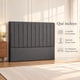 thumbnail image 5 of Respaldo Cama 2 Plaza Lineal Moderno Lino Premium Color Gris, 5 of 6