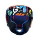 thumbnail image 3 of Casco De Boxeo Protector De Cabeza Cuero Sintético Suave Para Lucha Libre Juvenil Negro M, 3 of 5