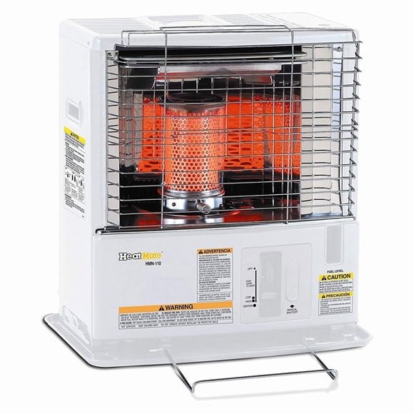 Calentador de queroseno HeatMate Sengoku de 10.000 BTU para interiores y exteriores