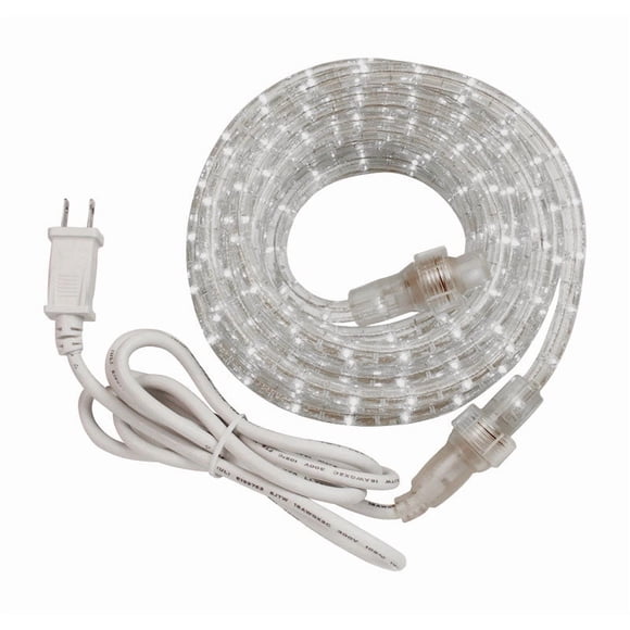 Lámpara LED decorativa Amertac transparente de 1,8 m para interiores y exteriores