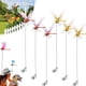 thumbnail image 1 of 12 clips libélula repelente insectos 3D artificial decoración jardín sombrero, 1 of 8