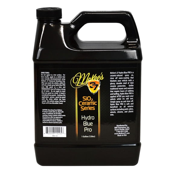 Revestimiento McKee's 37 Hydro Blue PRO SiO2 128 oz