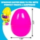 thumbnail image 3 of Huevos de pascua con forma de jirafa, 150 unidades, plástico, varios colores, 3 of 8