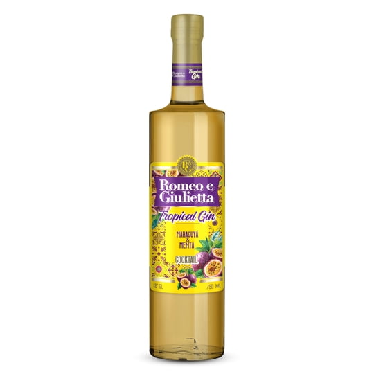 Cóctel Tropical Gin Botella 750 cc Romeo E Giulietta