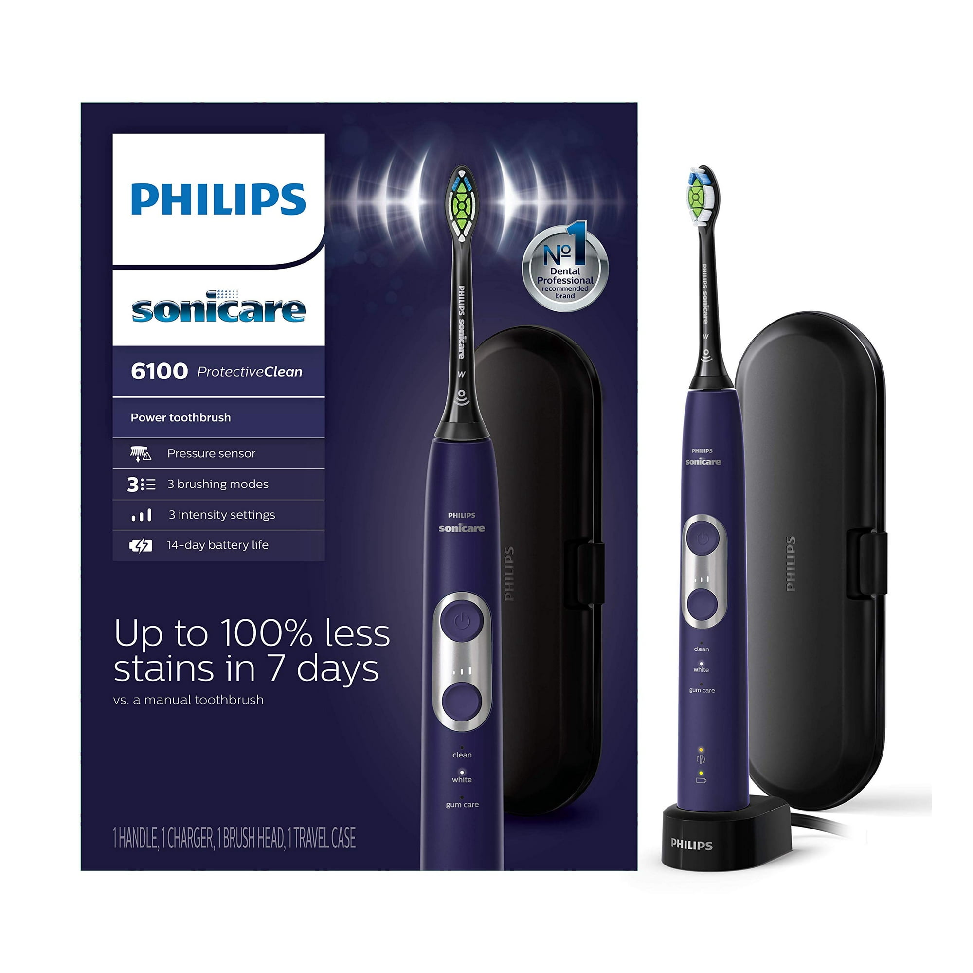 Cepillo De Dientes Eléctrico Philips Sonicare Protectiveclean 6100