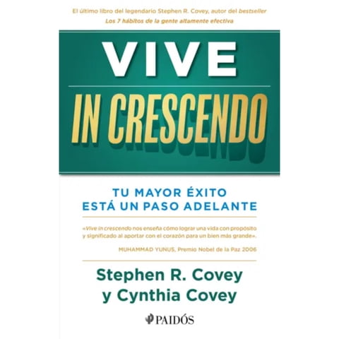 Paidos - Libro Vive In Crescendo