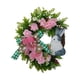 thumbnail image 5 of Guirnalda De Primavera De Pascua Rosa Rosa Con Lazo Para Decoración Del Hogar, 5 of 5