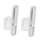 thumbnail image 5 of 2 Uds Ganchos Para Diadema Gancho Adhesivo Perchas De Pared Para Colgar En El Hogar Toalla Albornoz Transparente, 5 of 5