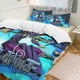 thumbnail image 1 of Juego de ropa de cama Game King de 3 piezas, cálido y cómodo, funda nórdica suave, para todas las estaciones., 1 of 3