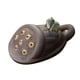 thumbnail image 5 of Mini Escultura De Mascota De Té De Arcilla Púrpura, Artesanías Para Mascotas, Para El Hogar, Estante, Gabinete F, 5 of 5