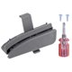 thumbnail image 1 of Pestillo de la tapa de la consola central UNIGT para Toyota Tacoma 2005-2012 gris, 1 of 6