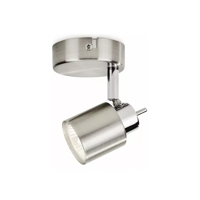 Genérico - Foco Philips Runner Spotlight Aluminio X1 Gu10 Incluye Ampolla Metal