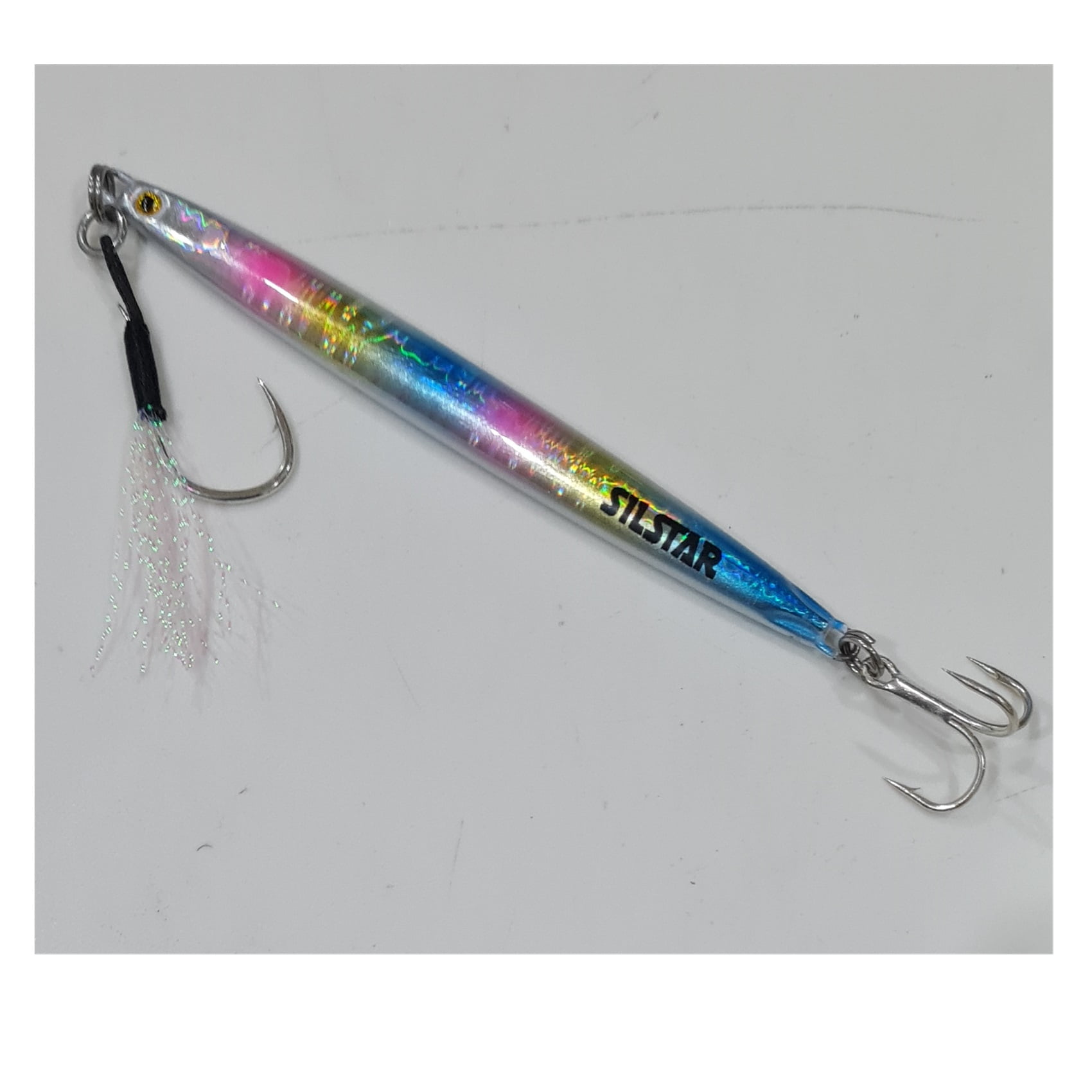 Silstar - Señuelo Jig 10cms 30gr Plomo/fibra Payaso
