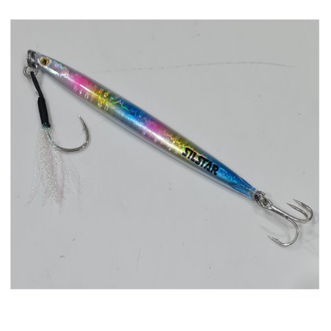 Silstar - Señuelo Jig 10Cms 30Gr Plomo/Fibra Payaso