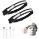 thumbnail image 2 of Pack 2 Linterna Led Cintillo Con Sensor Montado En La Cabeza Negro Negro, 2 of 3