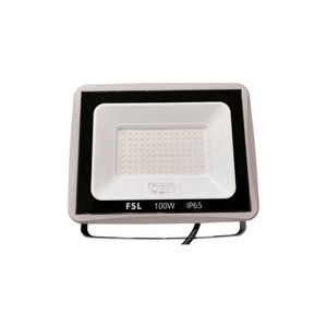 Proyector / Reflector Led Fsl 100W Ip65 Luz Fría 6500K – Certificación Sec