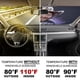 thumbnail image 3 of Posty Austin Post Malone Parasol para Parabrisas Delantero Protector Plegable, Visera Solar para Auto Bloquea Rayos UV Mantiene tu Vehículo Fresco 130cm*70cm, 3 of 6