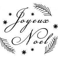Rienda Libre Graphics - Decomural Joyeux Noel Christmas Ws-50043