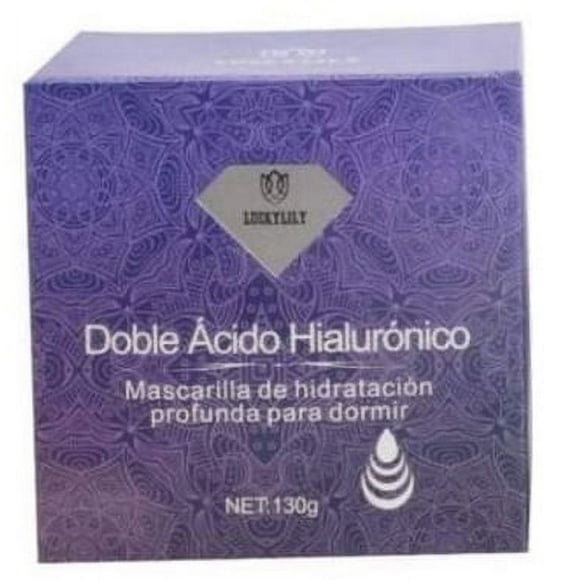 Mascarilla Facial Doble Acido Hialurónico